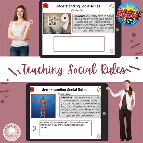 Social Rules for Community Settings! - Badger State Speechy