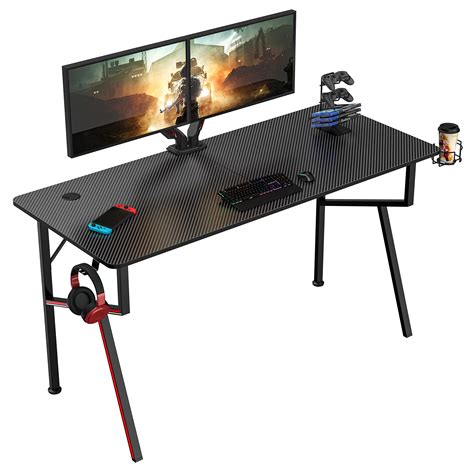 Buy EUREKA ERGONOMICGaming Desk 55 inch, Professional Gaming Table ...