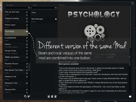 Mod Manager ⋆ RimWorld Base
