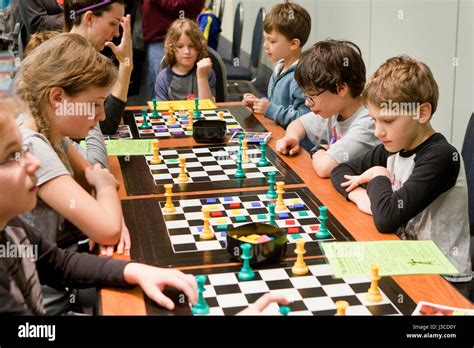 Children playing games school hi-res stock photography and images - Alamy