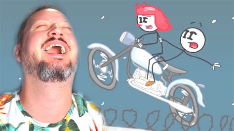 Den VILDE Flugt (med PIGE)! - Stickman Fleeing The Complex dansk med ...