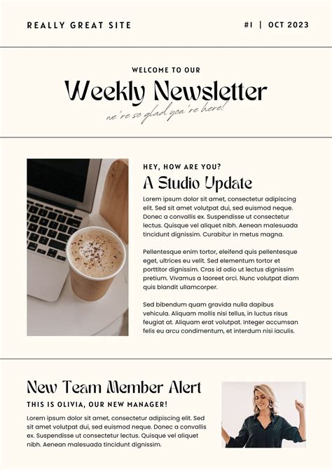 Email Newsletter Designs