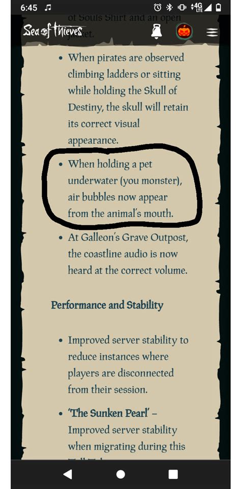 Entertainment while reading Patch Notes : r/Seaofthieves