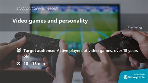Gamers wanted! A study on video games and personality : r/SurveyCircle