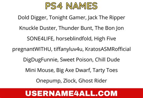 Cool &amp; Good PS4 Names Ideas to get Your Profile is Likely to Get Hit