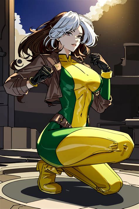 Rogue (LYCORIS) X-men of Marvel Comics - 1 | Stable Diffusion LyCORIS ...