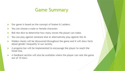 Game summary – The Business Ladder