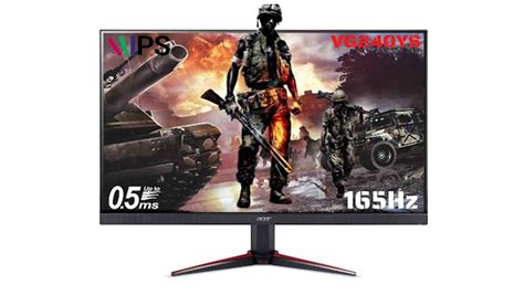 What are the best monitor settings for competitive FPS gaming (Hz, response, sync)?