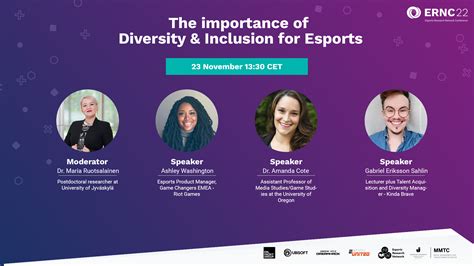 Sustainable Esports in the Digital Society - ERN Conference 22 ...