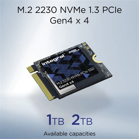 M.2 2230 NVMe SSD Gen4 | Integral Memory