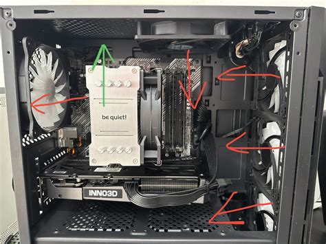 Cooling advice fan configuration : r/pcmasterrace