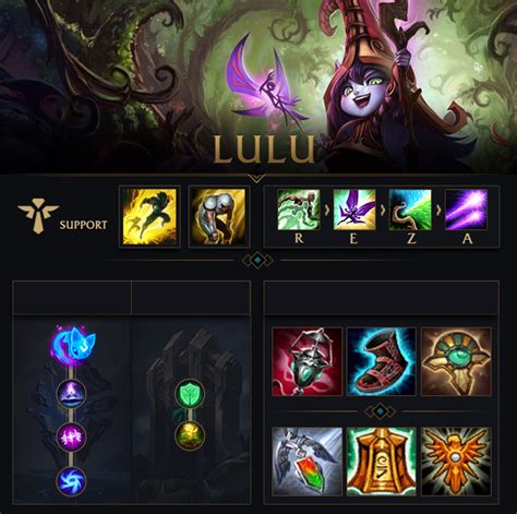 Lulu - Build e Runas | League of Legends | League of legends lulu, Lulu ...