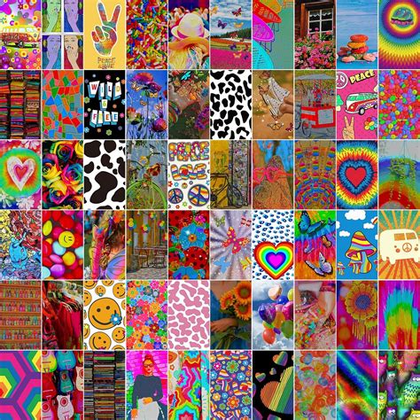 60 Parça Yatak Odası için Bağımsız Oda Dekoru, Estetik Grunge Kidcore ...