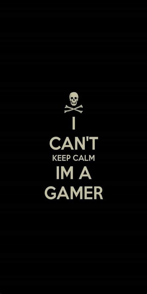 Download Keep Calm I'm Gamer Phone Wallpaper | Wallpapers.com
