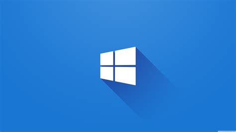 Windows 10 Logo Ultra HD Desktop Background Wallpaper for : Widescreen ...