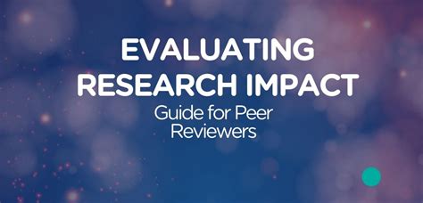 Guide to Assessing Research Impact | Research Impact Academy