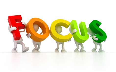 Focused Clipart