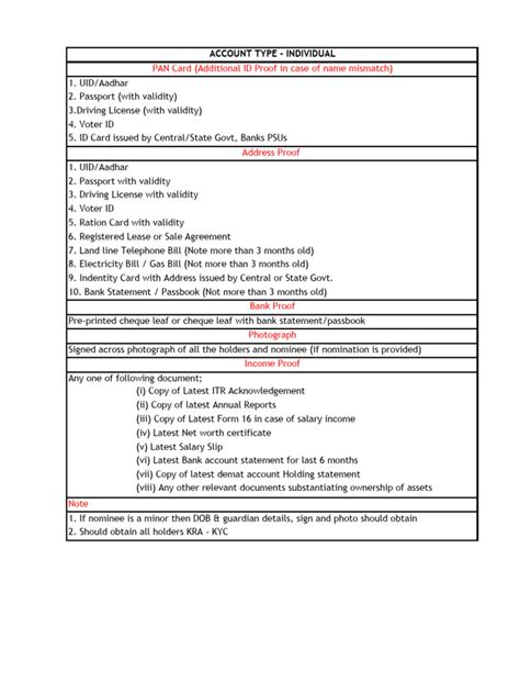 Document Checklist For Modifications | PDF