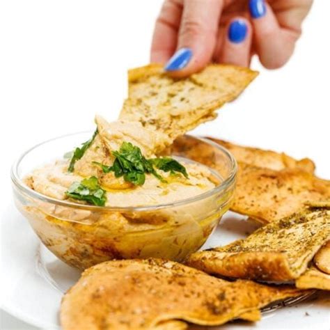 Baked Pita Chips with Za&#039;atar - The Lemon Bowl®