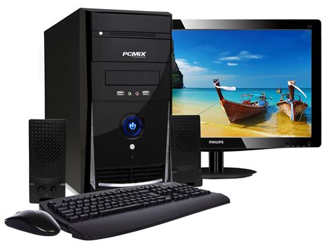 Computador/PC PC Mix L3100 com Intel Core i3 4GB 1TB LED 19,5 Grava CD ...