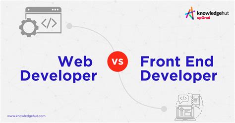 Web Developer vs Front End Developer: Key Differences
