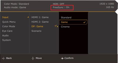 How can I enable FreeSync on a BenQ monitor? | BenQ US