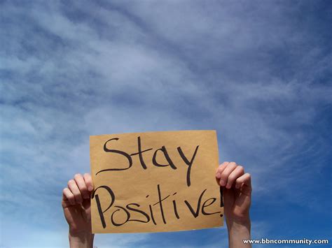 How to stay Positive?