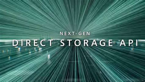 Microsoft brings DirectStorage to Windows PCs with NVMe SSDs | BigTechWire