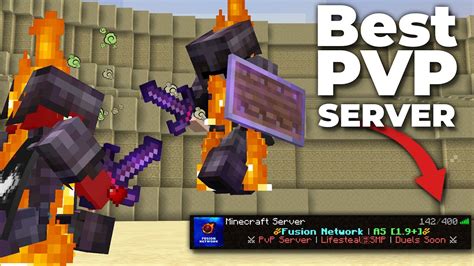 This Is The Best Minecraft PvP Server - YouTube