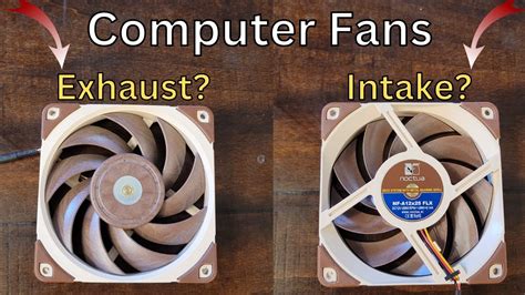 Gaming PC airflow: intake vs. exhaust fan setup explained?