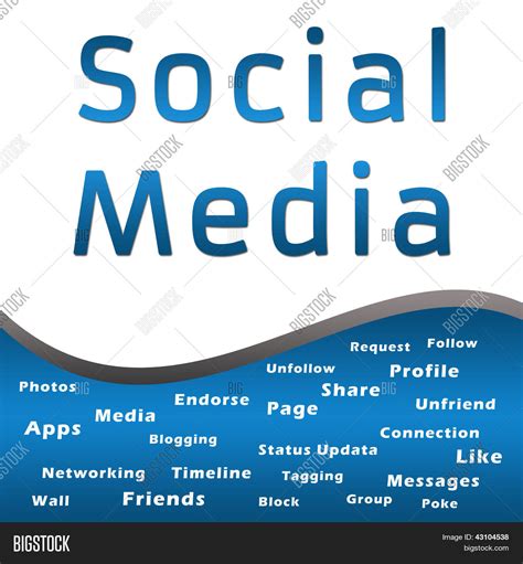 Social Media Keywords Image &amp; Photo (Free Trial) | Bigstock