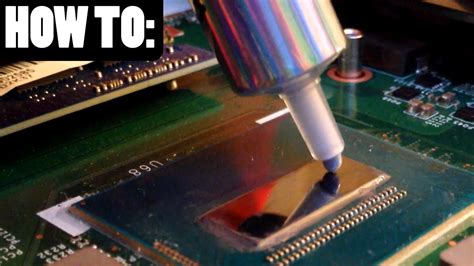 How to Replace your Laptop's Thermal Paste - YouTube