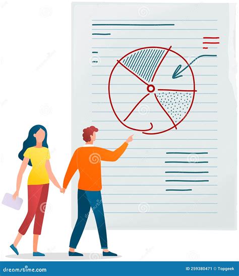 People Analyzing Chart, Doing Data Analysis. Business Data Researching ...