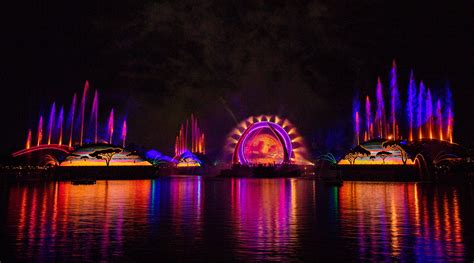 Final Harmonious barges removed from World Showcase Lagoon at EPCOT