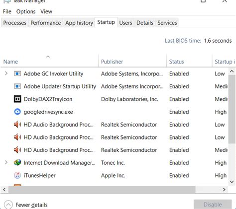 4 Ways to Disable Startup Programs in Windows 10 - TechCult