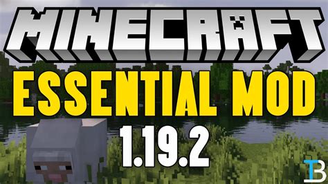 How To Download &amp; Install the Essential Mod in Minecraft 1.19.2 - YouTube