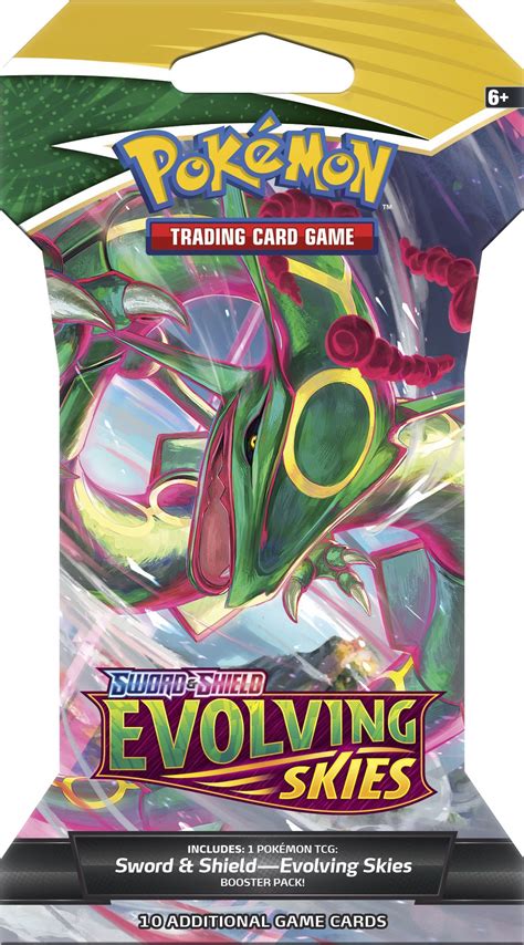 Customer Reviews: Pokémon Trading Card Game: Evolving Skies Sleeved ...