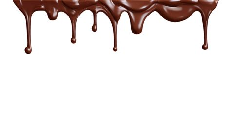 Melted chocolate dripping isolated on a transparent background 27182190 PNG