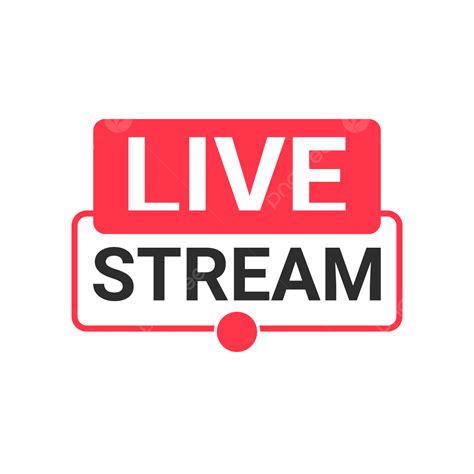 Live Stream Logo Isolated, Live Stream, Live Stream Logo, Live PNG and ...