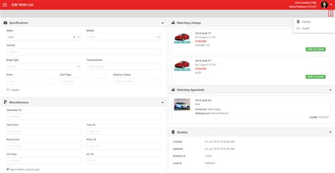 How To Find &amp; Manage Previously Created Wishlist Forms