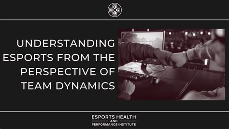 Research Summary: Understanding Esports from the Perspective of Team ...