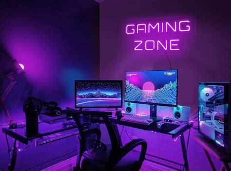 Gamer kamer decor led Gaming zone neon teken Gamer kamer - Etsy Nederland