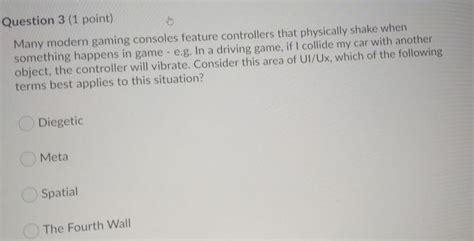 Solved When we consider meta elements in game UI design, | Chegg.com