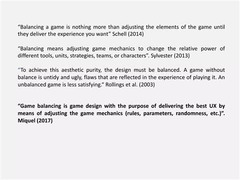 Game Balance 1: What is Game Balance | PDF