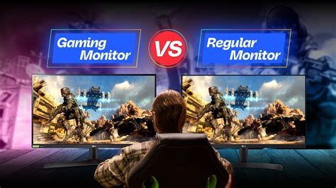 Gaming Monitor vs Regular Monitor - Detailed Comparison - Techtouchy