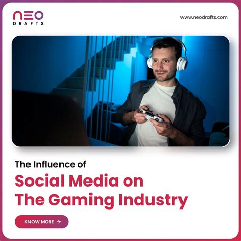 Social Media on The Gaming Industry - Neodrafts - Medium