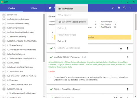 [RELz] LOOT - Load Order Optimisation Tool - Tools of the Trade - AFK Mods