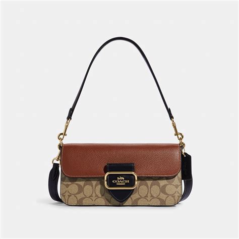 Coach Outlet Morgan Shoulder Bag in Brown | Lyst