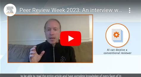 Perspectives on peer review: insights from industry experts