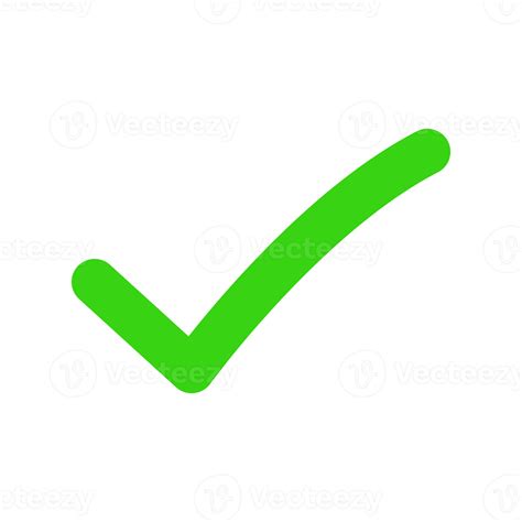 green check mark 17350120 PNG